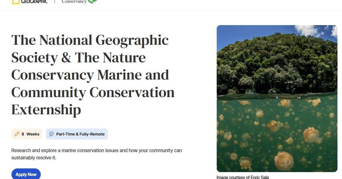 Paid Marine Conservation 2026