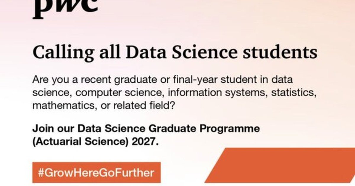 PwC Data Science 2027