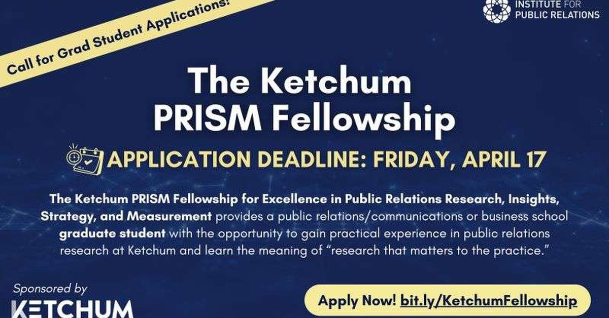 Ketchum PRISM Fellowship 2026