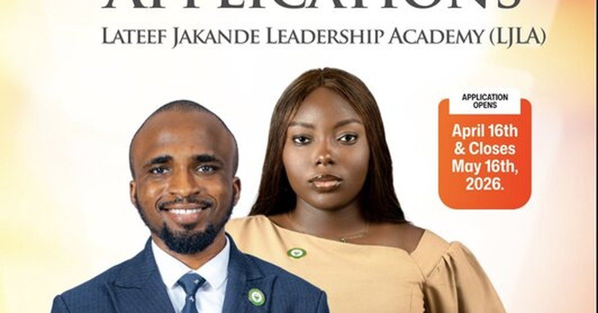 Lateef Jakande Fellowship 2026