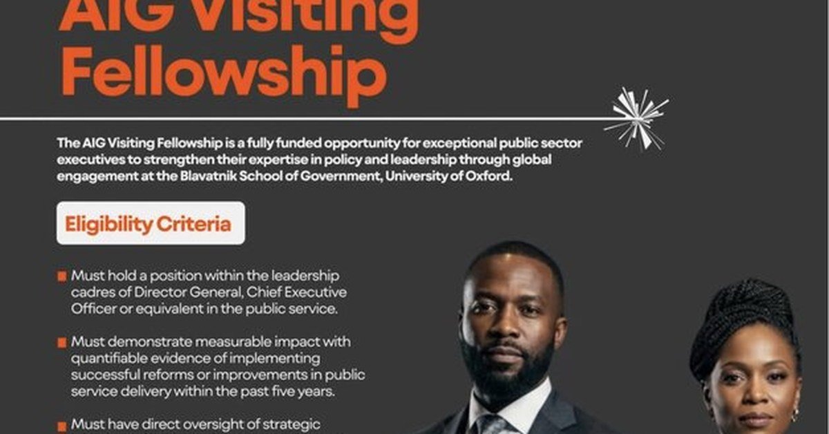 AIG Visiting Fellowship 2026