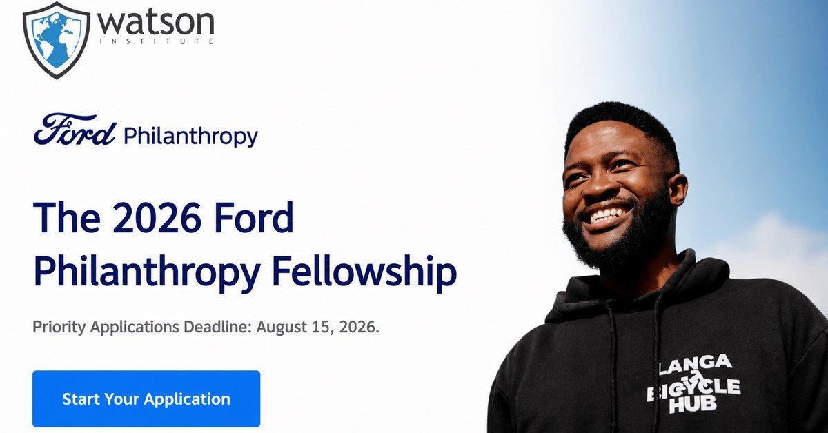 Ford Philanthropy Fellowship 2026