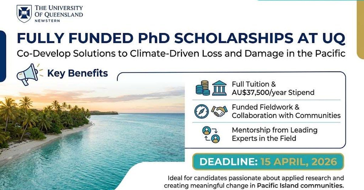 UQ PhD Scholarships 2026