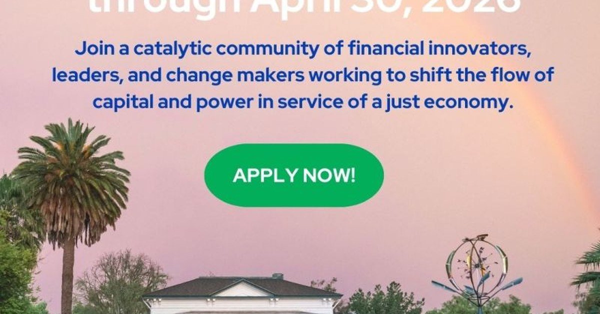 Just Economy Fellowship 2026