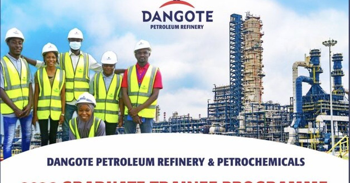Dangote Refinery 2026 Graduate Trainee