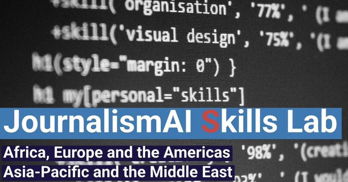 JournalismAI Skills Lab 2026