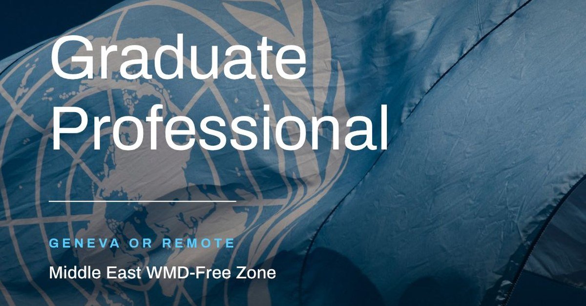 UN Graduate Job 2026