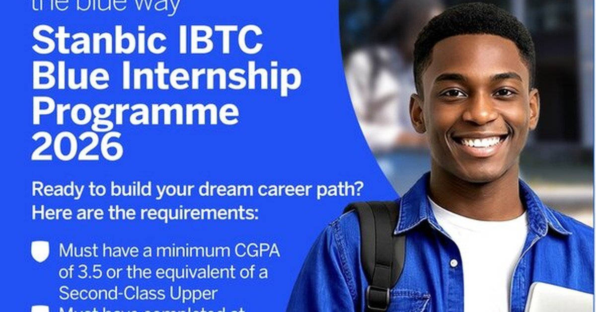Stanbic IBTC Blue Internship 2026