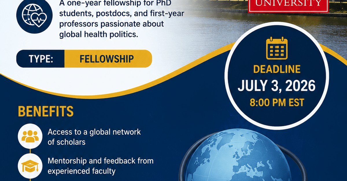 BU Global Health Fellowship 2026