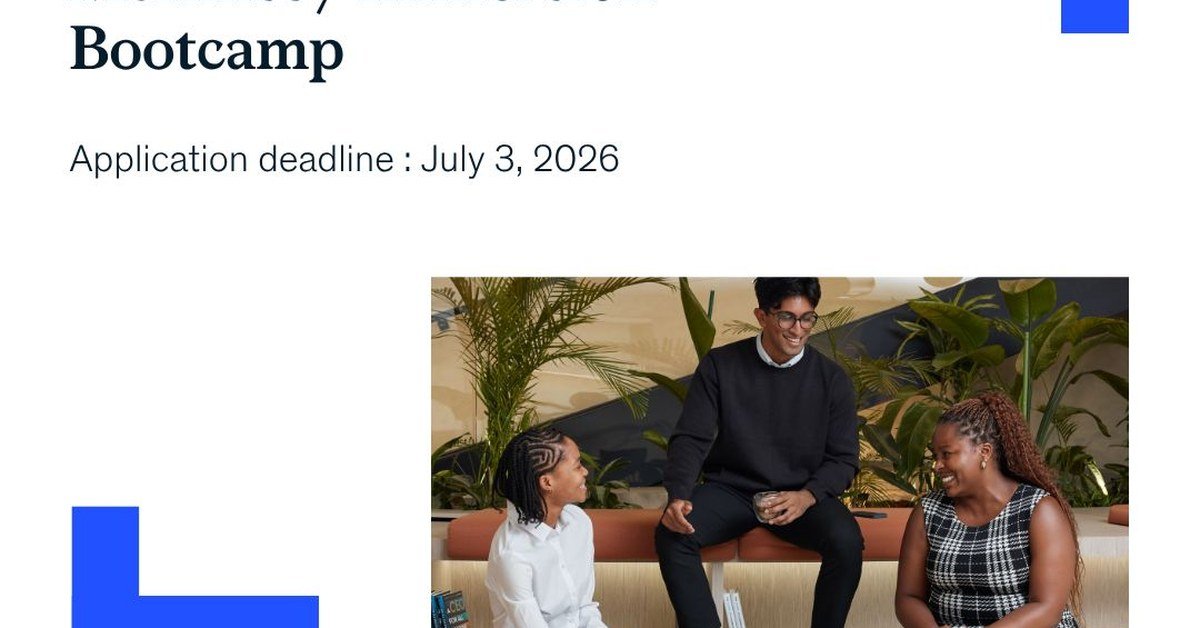 McKinsey Bootcamp 2026