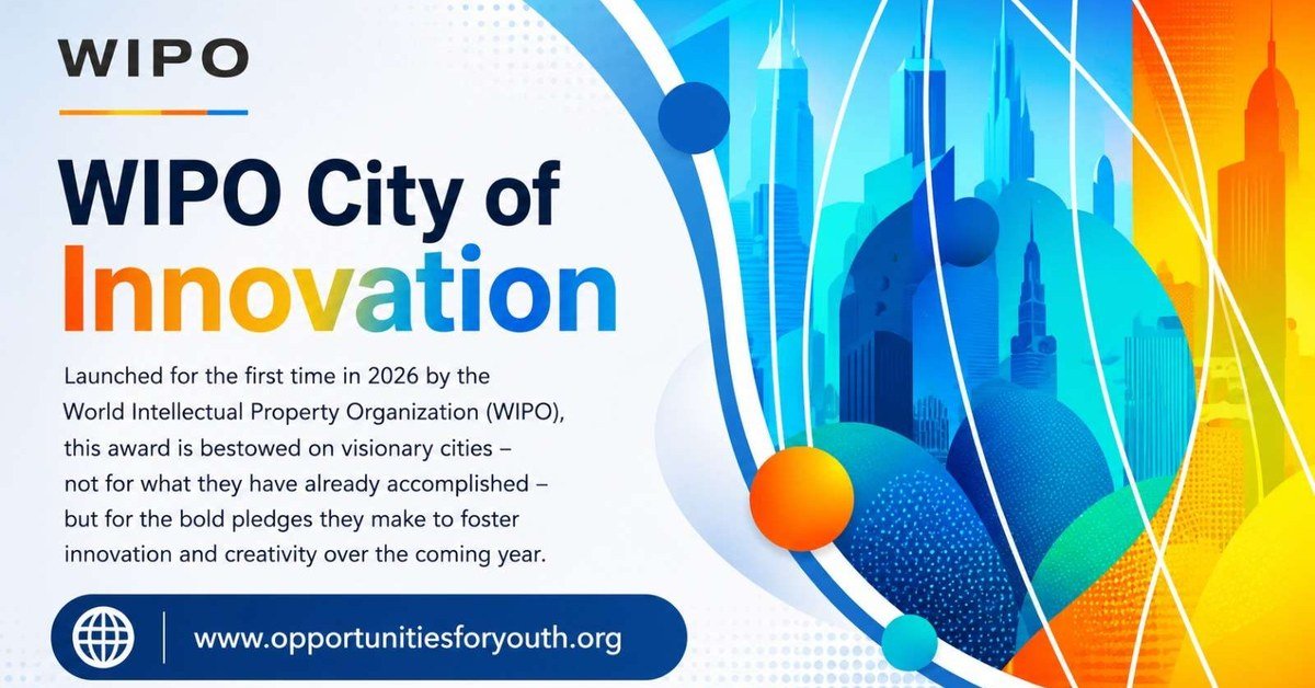 WIPO City of Innovation Awards 2026