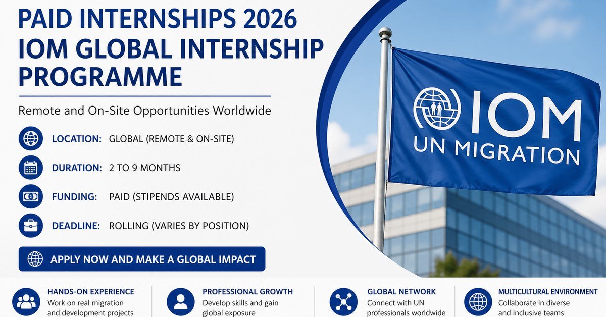 IOM Internships 2026