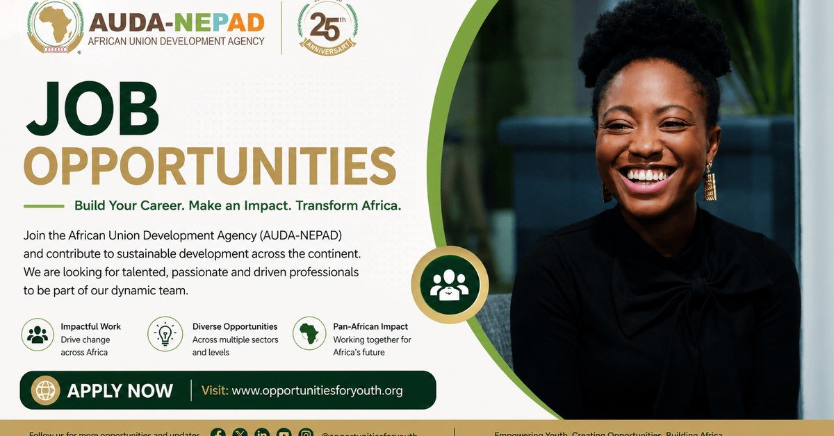 AUDA-NEPAD Jobs 2026