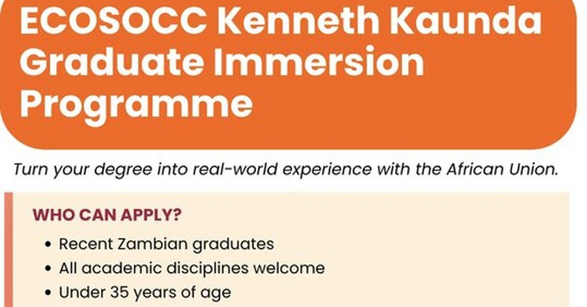 ECOSOCC Kenneth Kaunda 2026