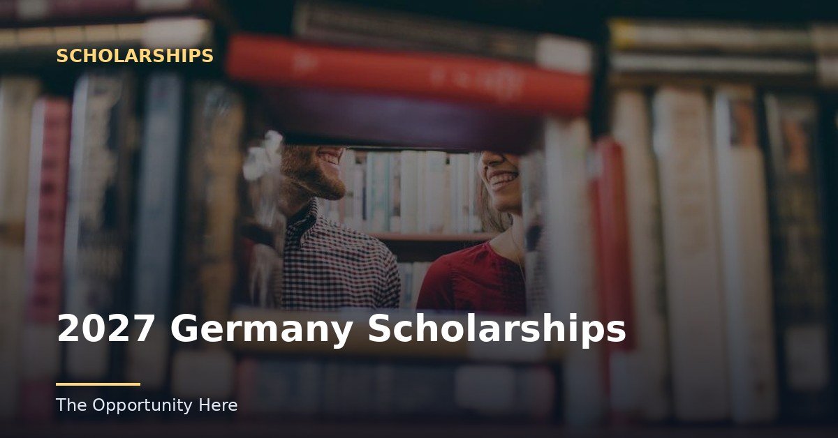2027 Germany Scholarships featured image Photo by Josh Felise (CC0), via Openverse.