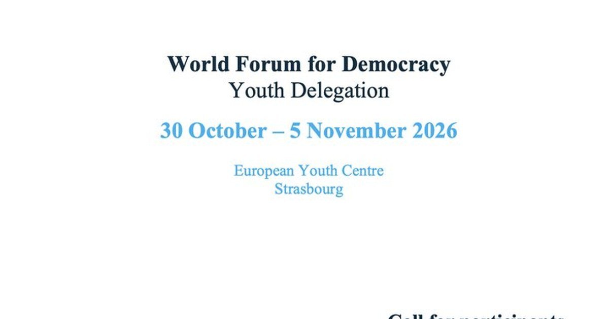 Youth Delegation 2026