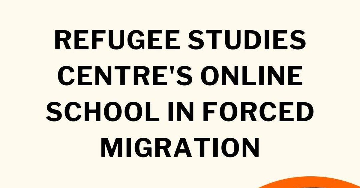 Oxford Uni Forced Migration 2026