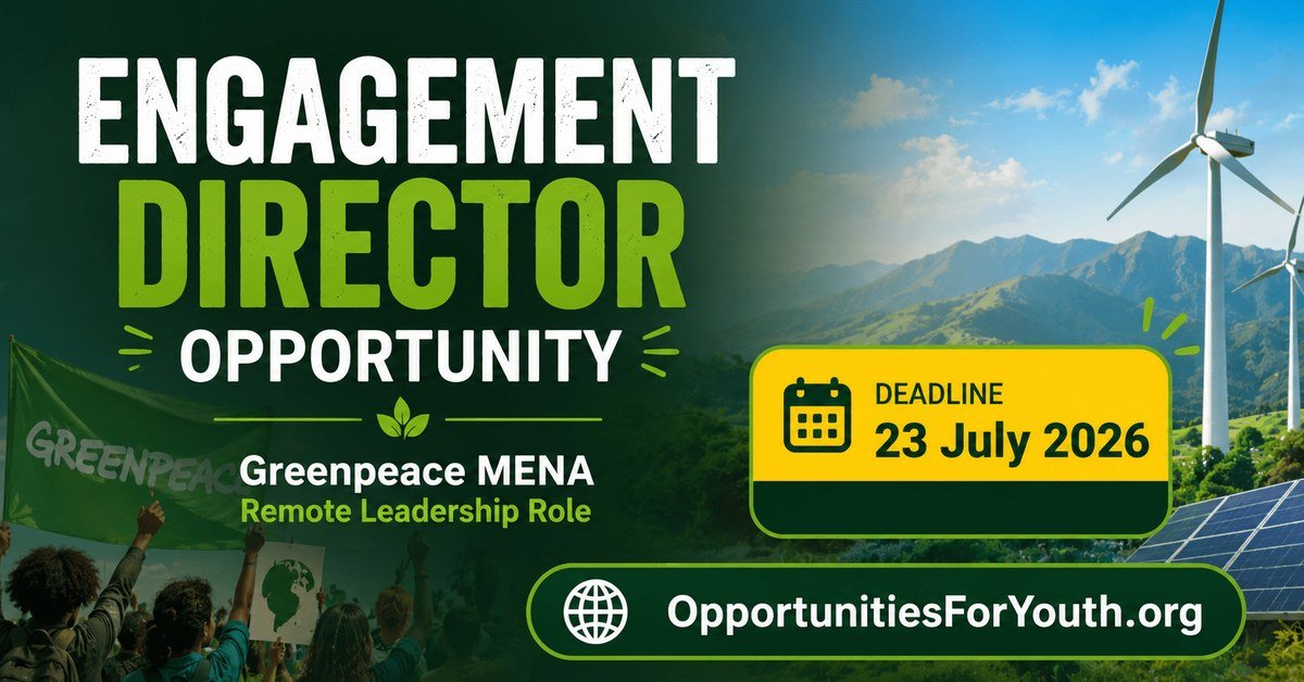Greenpeace MENA Director 2026