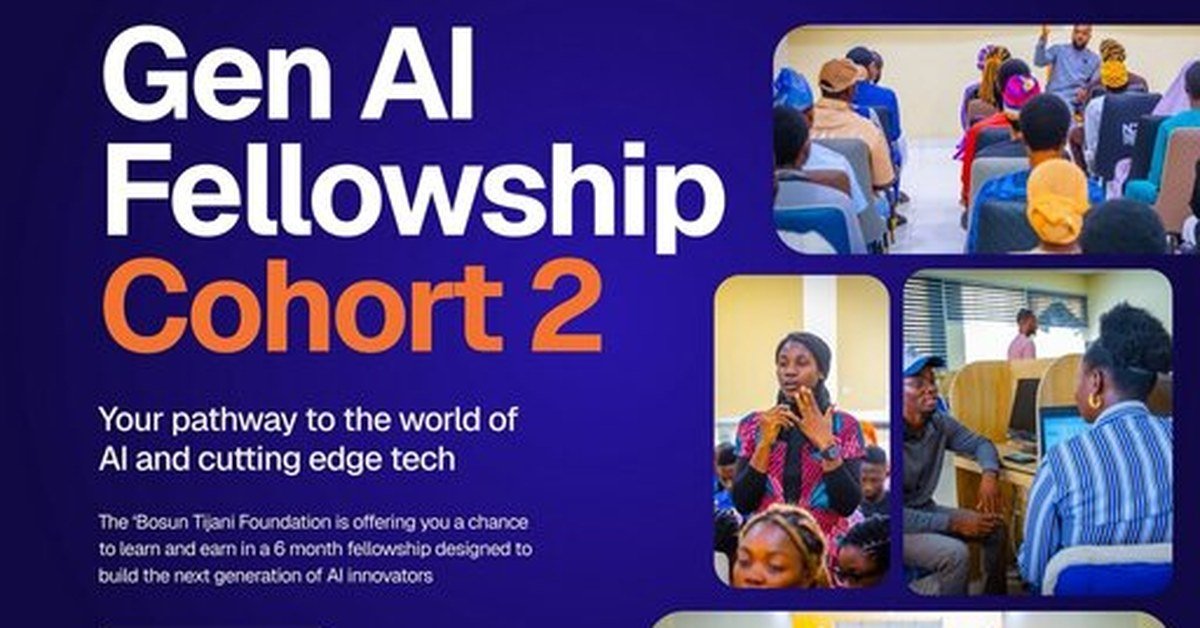 Bosun Tijani Gen AI Fellowship 2026