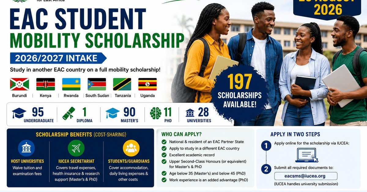 EAC Scholarships 2026