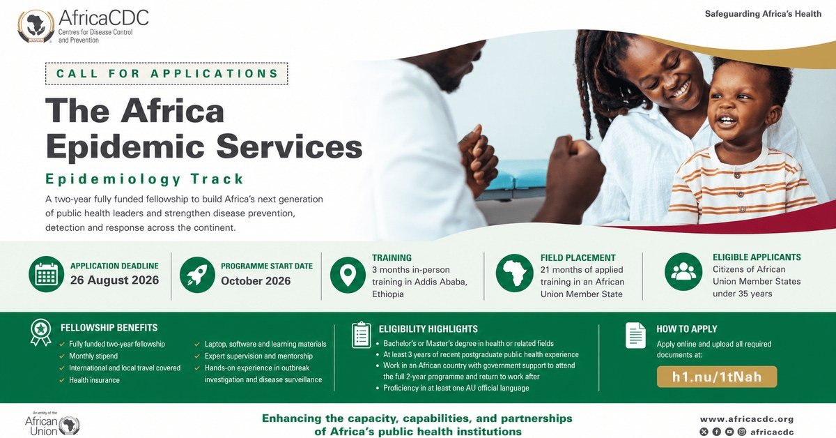Africa CDC AES Fellowship 2026