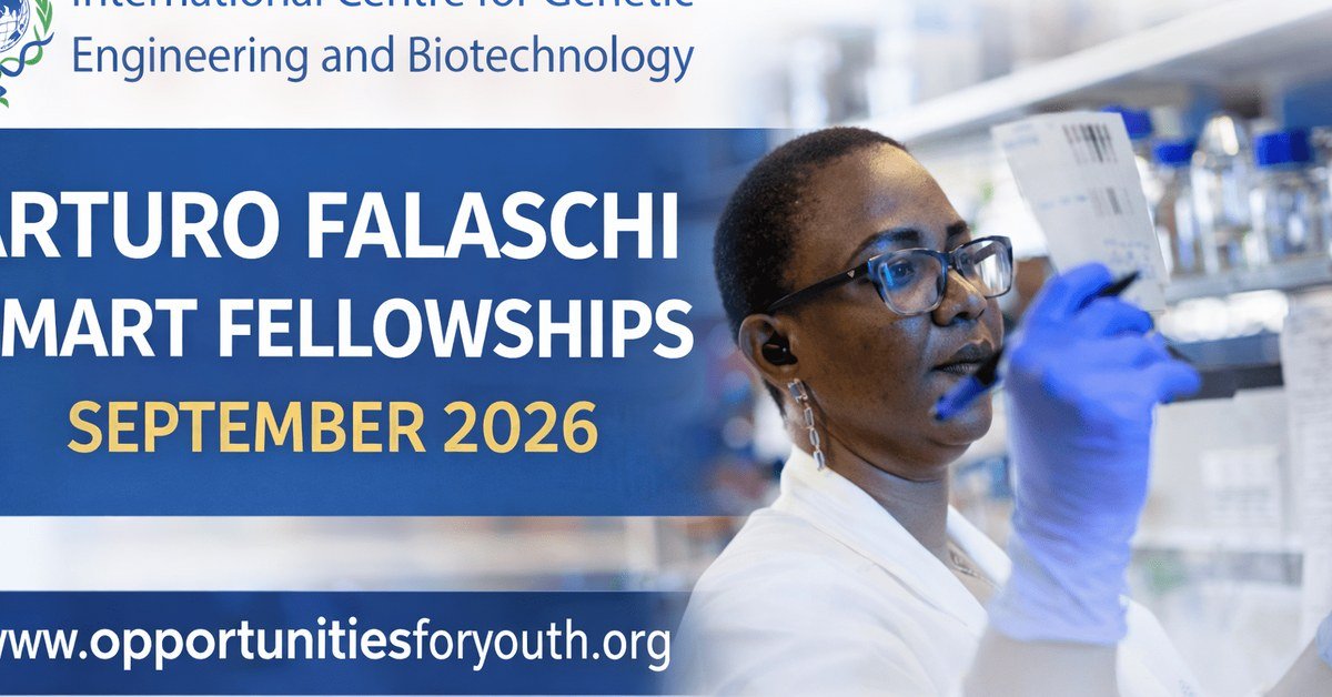 ICGEB SMART Fellowships 2026