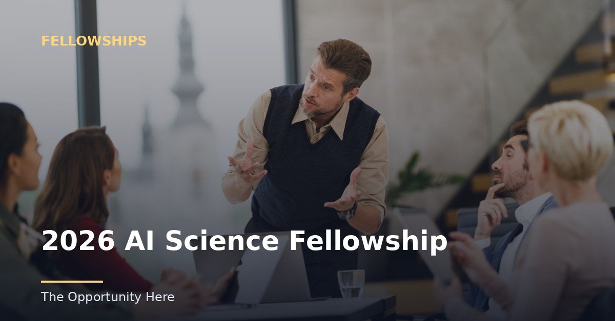2026 AI Science Fellowship featured image Photo by Direct Media (CC0), via Openverse.