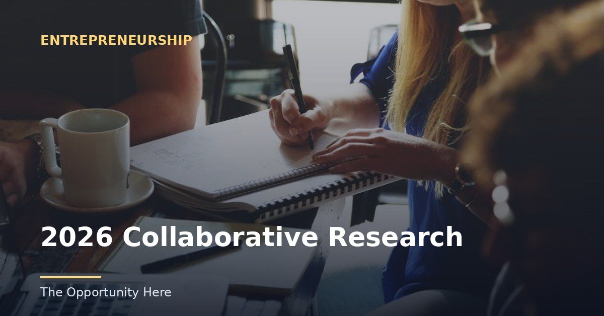 2026 Collaborative Research featured image Photo by Startup Stock Photos (CC0), via Openverse.