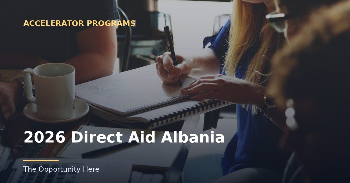 2026 Direct Aid Albania featured image Photo by Startup Stock Photos (CC0), via Openverse.