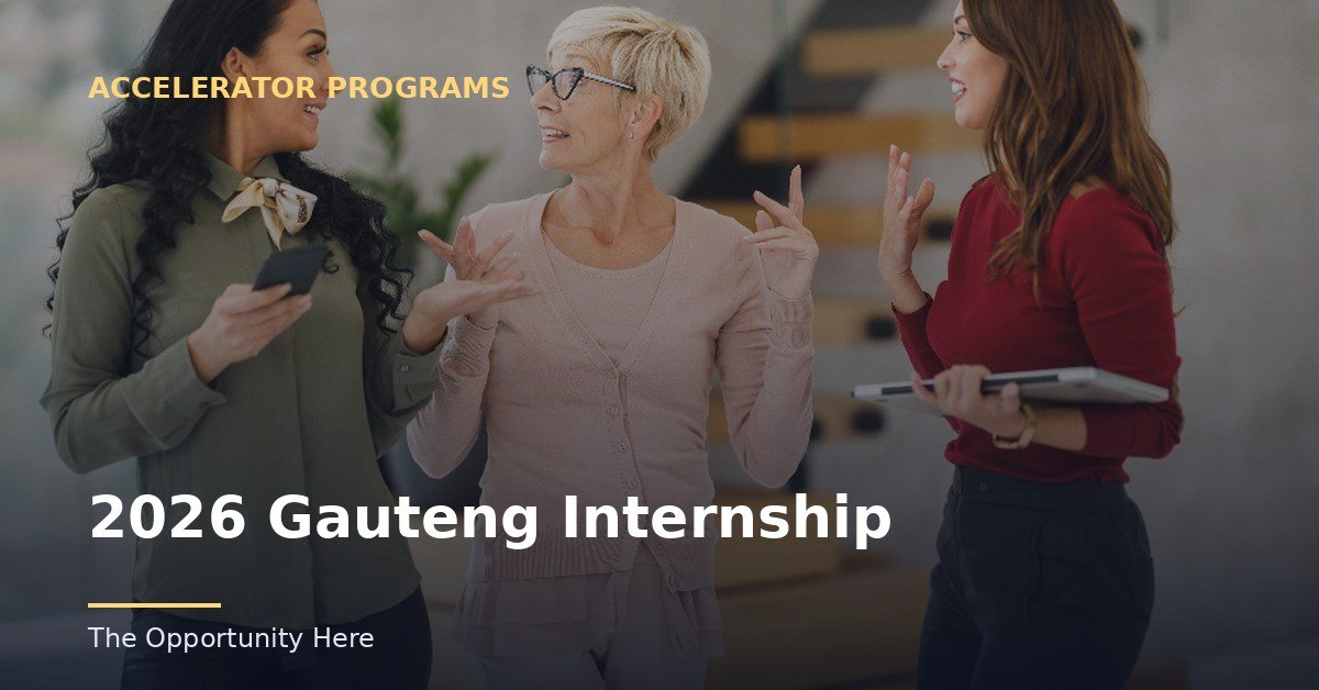 2026 Gauteng Internship featured image Photo by Direct Media (CC0), via Openverse.
