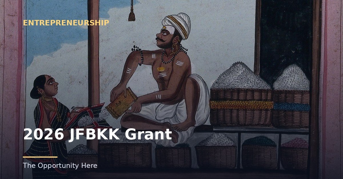 2026 JFBKK Grant featured image Photo by Unknown (CC0), via Openverse.
