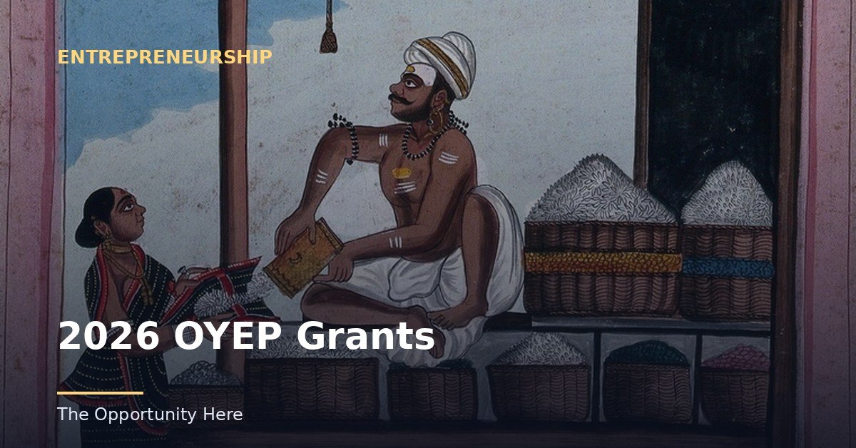 2026 OYEP Grants featured image Photo by Unknown (CC0), via Openverse.