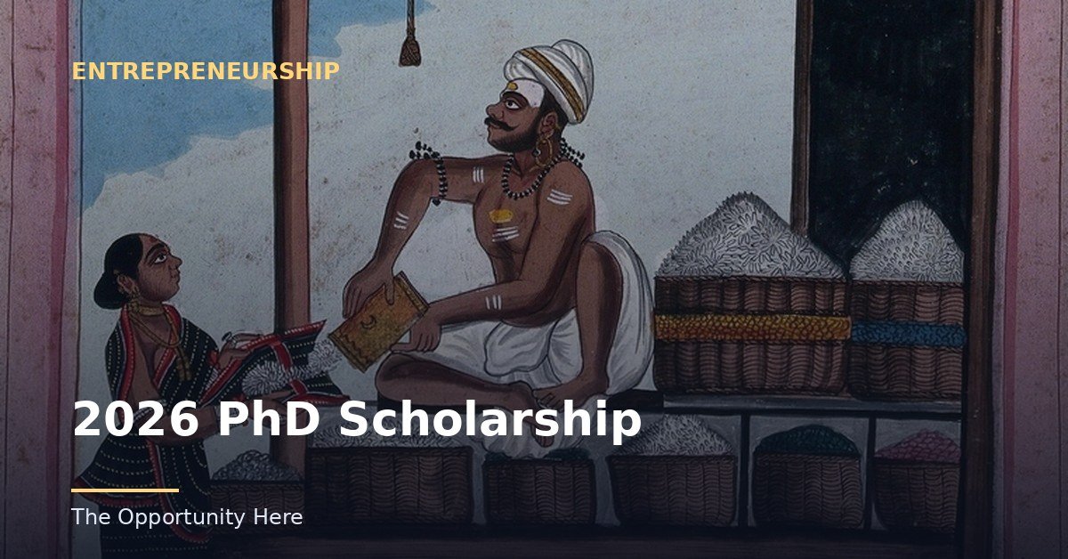 2026 PhD Scholarship featured image Photo by Unknown (CC0), via Openverse.