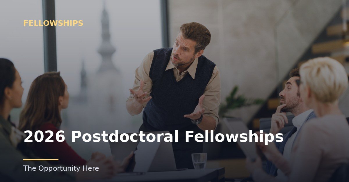 2026 Postdoctoral Fellowships featured image Photo by Direct Media (CC0), via Openverse.