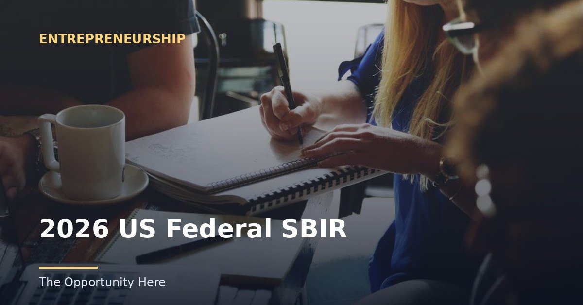 2026 US Federal SBIR featured image Photo by Startup Stock Photos (CC0), via Openverse.