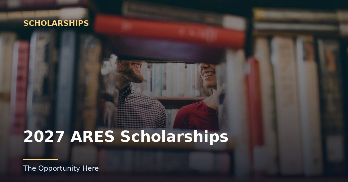 2027 ARES Scholarships featured image Photo by Josh Felise (CC0), via Openverse.