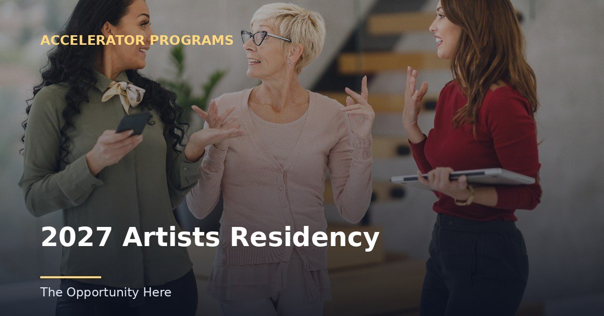 2027 Artists Residency featured image Photo by Direct Media (CC0), via Openverse.