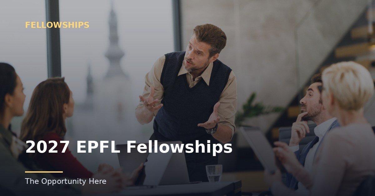2027 EPFL Fellowships featured image Photo by Direct Media (CC0), via Openverse.