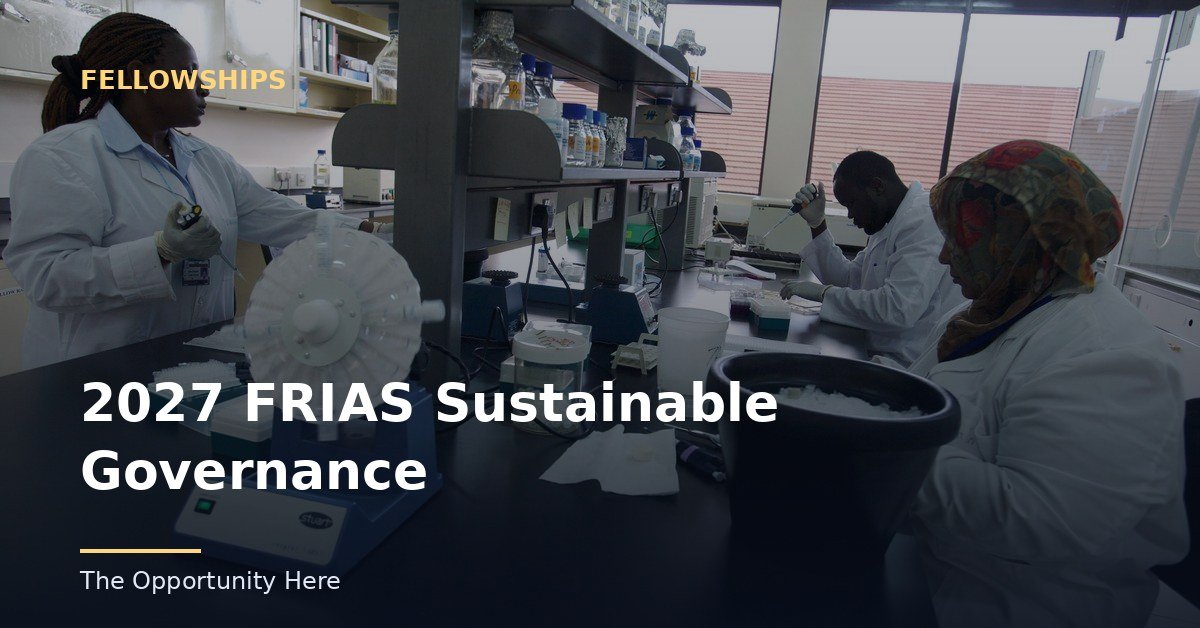2027 FRIAS Sustainable Governance featured image Photo by Kate Holt/AusAID (BY), via Openverse.