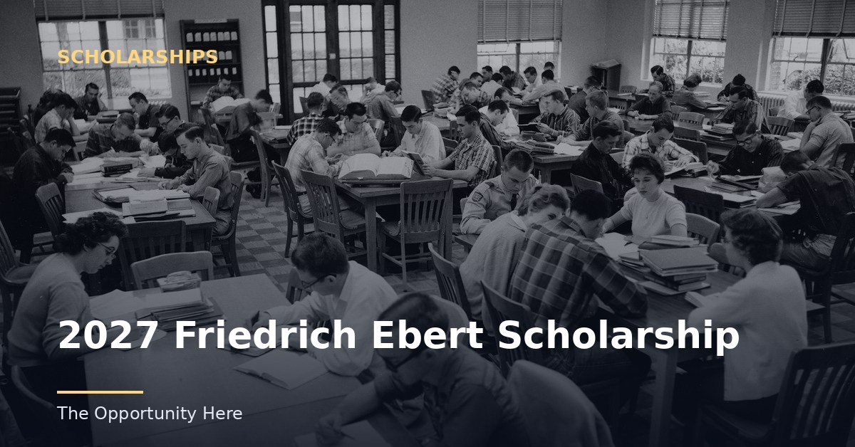 2027 Friedrich Ebert Scholarship featured image Photo by University of Texas at Arlington Photograph Collection (BY), via Openverse.