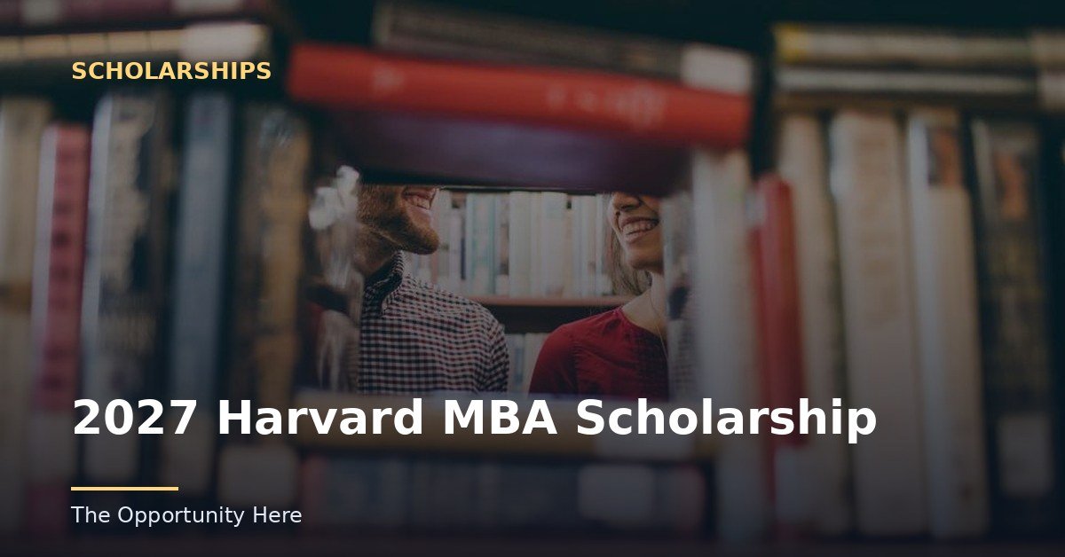 2027 Harvard MBA Scholarship featured image Photo by Josh Felise (CC0), via Openverse.