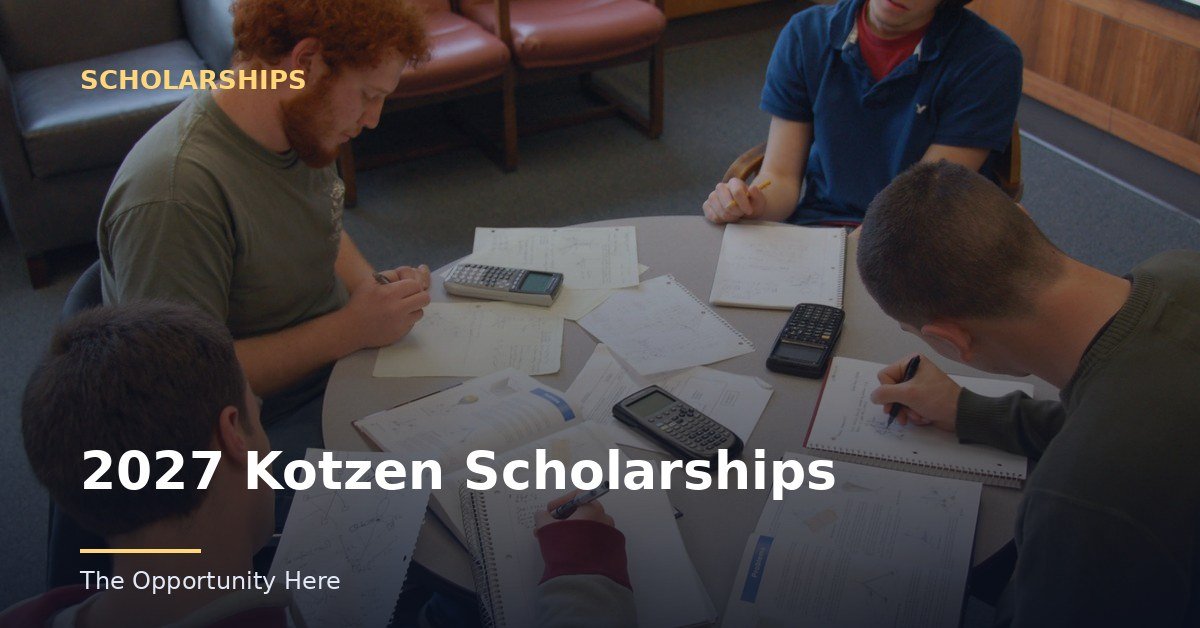 2027 Kotzen Scholarships featured image Photo by Tulane Public Relations (BY), via Openverse.