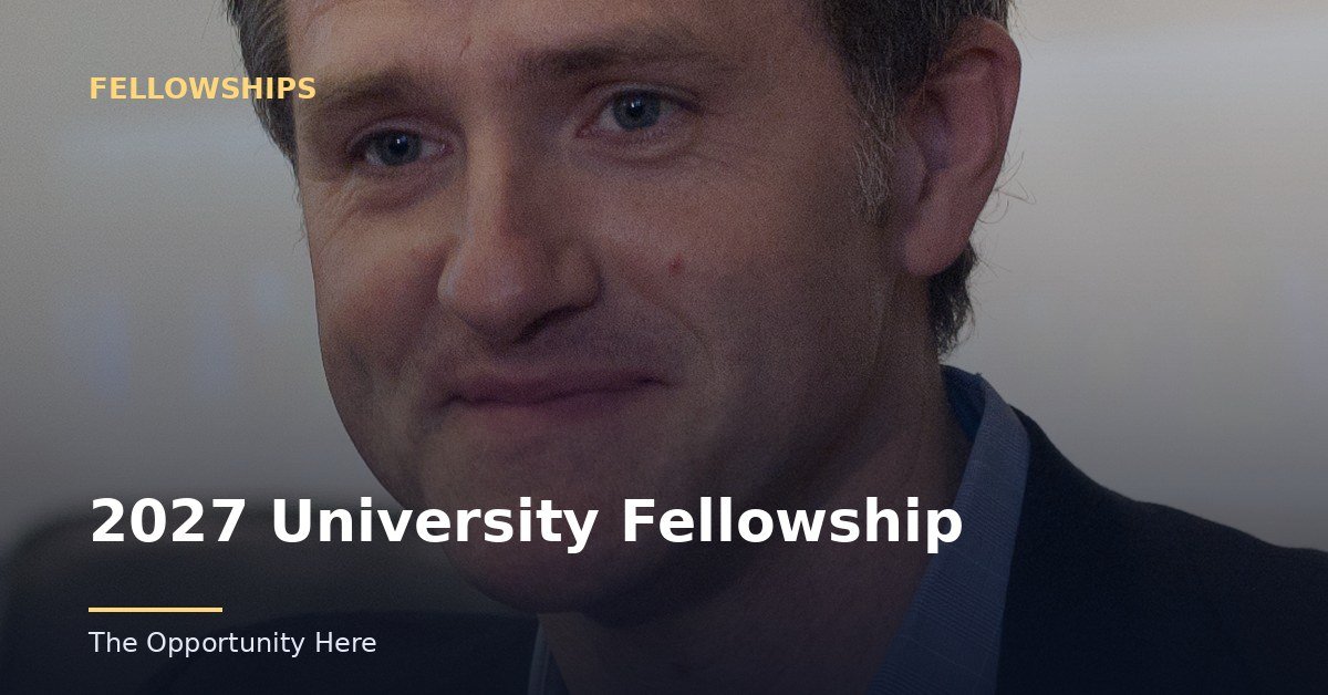 2027 University Fellowship featured image Photo by Tim Pierce (BY), via Openverse.